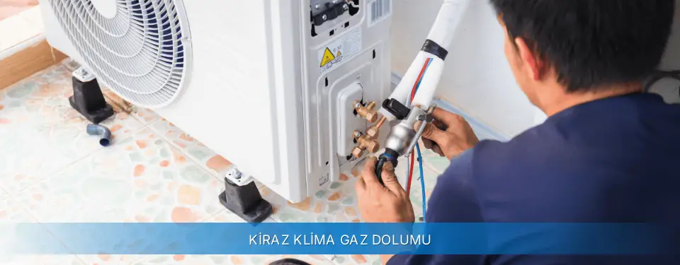 Kiraz İlçemi Carrier Klima Gaz Dolumu